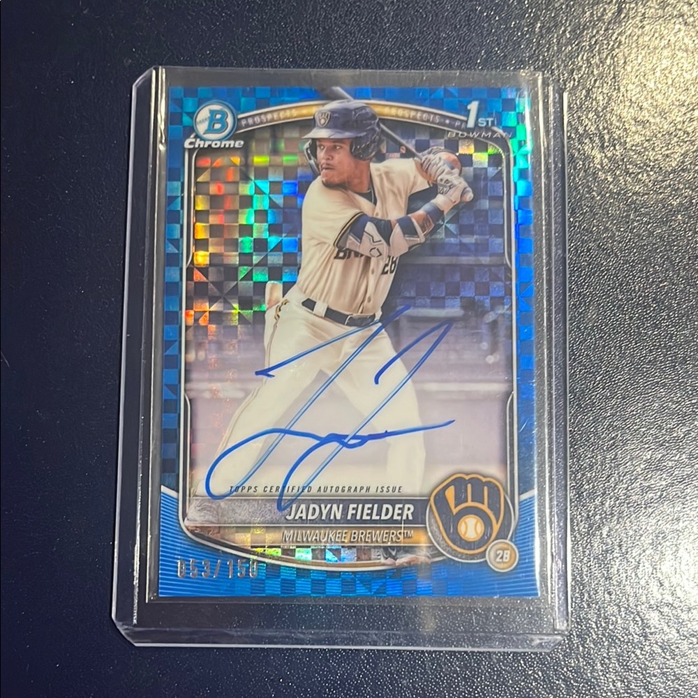 Blue Card Game with Holographic Finish